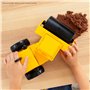 Basic Fun Rouleau compresseur en Acier Tonka, Fabriqué en Acier véritable et Durable, Jouet de démolition Jaune avec Un Fonction