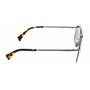 Lanvin Lnv110s Lunettes de Soleil, 050 Ruthénium foncé/Bleu, 60 cm Mixte