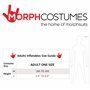 Morph Déguisement Sumo Adulte, Costume Gonflable Combat, Tenue Sumo Déguisement, Idéal Fêtes, Taille Unique