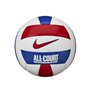 Ballon de Volley de Plage Nike ALL COURT N1009072124 124 Blanc Simili-cuir (5)