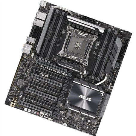 Carte mère Asus WS X299 SAGE10G pour station de travail Chipset Intel Socket R4 LGA2066 SSI CEB 1 x Support processeur 128 Go DD