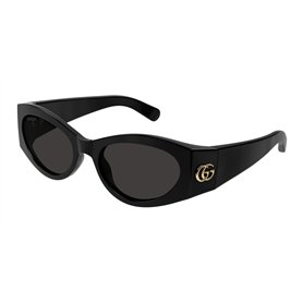 Gucci GG1401S-001-55 - Lunettes de soleil féminines - Copie de Shiny Black 99097A Mazzucchelli