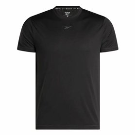 T-shirt à manches courtes homme Reebok Id Train Ss Tech Tee Noir