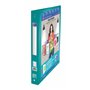 OXFORD Classeur Polyvision A4 Dos 30mm 4 Anneaux Ronds Couverture Polypro Opaque Coloris Assortis