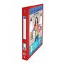 OXFORD Classeur Polyvision A4 Dos 30mm 4 Anneaux Ronds Couverture Polypro Opaque Coloris Assortis