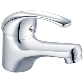 Mitigeur lavabo - EDOUARD ROUSSEAU - Cardiff - Cartouche céramique Ø 40 mm - Aérateur réducteur de débit - Bec fixe - Chromé
