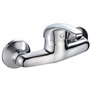 Mitigeur de douche - EDOUARD ROUSSEAU - Cardiff - Design compact - Installation murale standard - Chromé