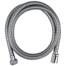 Flexible de douche - ROUSSEAU - Écrous métal anti-torsion - Réduction du débit - Longueur 2 m - Inox chromé double agrafage