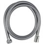 Flexible de douche - ROUSSEAU - Écrous métal anti-torsion - Réduction du débit - Longueur 2 m - Inox chromé double agrafage