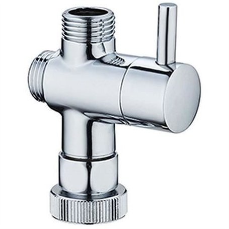 Inverseur et connecteur pour colonne de douche - Standard - EDOUARD ROUSSEAU - Chromé