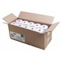 Exacompta - Réf. 40360E - Paquet de 5 bobines pour tickets de caisse 76x70 mm - 24m- 2 plis chimique (blanc/rose) autocopiant 57