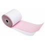 Exacompta - Réf. 40360E - Paquet de 5 bobines pour tickets de caisse 76x70 mm - 24m- 2 plis chimique (blanc/rose) autocopiant 57