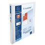 Exacompta - réf. 51840E - Carton de 10 classeurs opaque rigide personnalisable 3 poches - 4 anneaux en D de 15 mm - Dimensions e