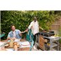 Campingaz Plancha Electric 2 XD, barbecue de table électrique, avec plaque en fonte et 2 zones de cuisson séparées, puissance 34