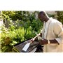 Campingaz Plancha Electric 2 XD, barbecue de table électrique, avec plaque en fonte et 2 zones de cuisson séparées, puissance 34