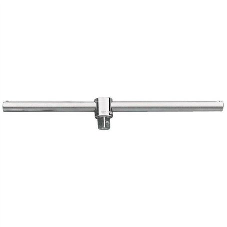 FACOM - Poignée Coulissante 3/4" - K.120B - Douille à Poignée en T - Longueur 425 mm - Frein de Maintien Tête pour Transformatio