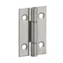 Charnière rectangulaire à nœud roulé simple feuille - Thirard - Inox