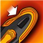 Maped – Cutter Ultimate 18 mm droitier – Cutter rétractable maîtrise et confort garantit 10 ans – Préhension soft - Noir et oran