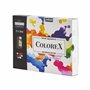 Pébéo - Colorex Boîte 12 Flacons 20 ml Assortis - Kit de Dessin Manga & Illustration Pébéo Colorex - L’Essentiel Colorex Encre A