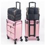 YGSGJSP Organisateur de Vernis à Ongles Boîte de Maquillage, étuis à cosmétiques de beauté Professionnels, Sac de Maquillage, bo