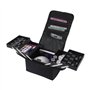 Organisateur de vernis à ongles Boîtes à cosmétiques professionnelles de grande capacité, Kit de Nail Art Portable à fermeture é