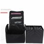 Organisateur de vernis à ongles Boîtes à cosmétiques professionnelles de grande capacité, Kit de Nail Art Portable à fermeture é