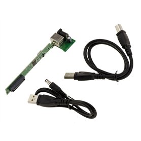 KALEA-INFORMATIQUE Convertisseur USB pour Lecteur CD DVD Slim IDE pour Adapter Un Lecteur Optique de Portable sur Un Port USB