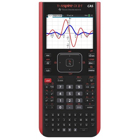 Texas Instruments Nouvelle Ti-Nspire CX II-T cas – Calculatrice Graphique Formelle – Mode Examen
