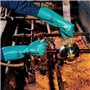Mapa Professional ULTRANITRIL 377 – Gants en nitrile avec protection chimique longue durée Vert Taille 8 (1 paire)