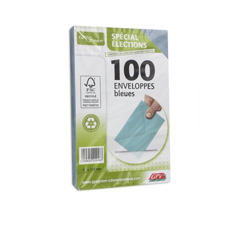 GPV - Paquet de 100 Enveloppes - Format 30 (90x140 mm)