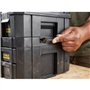 Kit 2 Mallettes PRO-STACK - STANLEY FATMAX - FMST1-71981 - 2 poignées - 2 tiroirs - 21,5 L