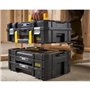 Kit 2 Mallettes PRO-STACK - STANLEY FATMAX - FMST1-71981 - 2 poignées - 2 tiroirs - 21,5 L