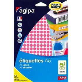 Apli 114308 - Etui 2940 pastilles multi-usage rose Ø 8 mm