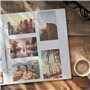Ceanothe Album Photo 10x15 cm Pochette Parisienne 400 Photos 80 Pages - Beige Line Art et Pochettes - Classeur avec Anneaux Soli