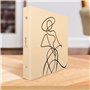 Ceanothe Album Photo 10x15 cm Pochette Parisienne 400 Photos 80 Pages - Beige Line Art et Pochettes - Classeur avec Anneaux Soli
