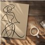 Ceanothe Album Photo 10x15 cm Pochette Parisienne 400 Photos 80 Pages - Beige Line Art et Pochettes - Classeur avec Anneaux Soli
