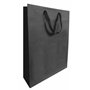 CREASTYL Ludi-Vin Lot de 10 Sacs en Papier Kraft Noir sans fenêtre pour 3 Bouteilles de vin