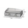 LE MARQUIER - La Plancha INOX Gaz 260