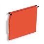 L'Oblique AZ Boîte de 25 dossiers suspendus armoire fond 15 mm kraft orange