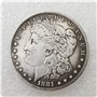 Kocreat Pièce de monnaie en argent plaqué 1881-copie Morgan Dollar - Réplique de pièce de monnaie originale pré Morgan - Collect