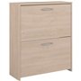 Meuble a chaussures 2 abattants - EASY LIFE - Chene - 66