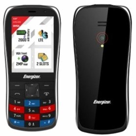 Téléphone portable pour personnes âgées Energizer E284SAS1BK Noir