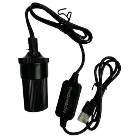 Convertisseur - THOMSON - USB vers 12 V - 10 W - Câble 120 cm