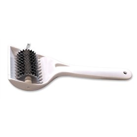 Attendrisseur de viande - trancheur 2 cylindres - inox