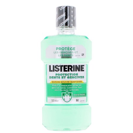 Listerine - Bain de Bouche Protection Dents et Gencives - 500 ml