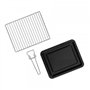 riviera&bar - Four Électrique Posable à Parois Tempérées QFR210-5 Modes de Cuisson, Chaleur Tournante, Thermostat Réglable Jusqu