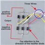 JINTIANSDS Moteur électrique à aimant permanent triphasé à basse vitesse, générateur de turbine à vent AC Brushless, générateur 