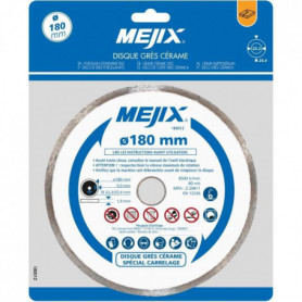 MEJIX Disque gres cérame 180 mm. BR 25.4 / 22.2 mm 44,99 €