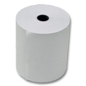 Lot de 20 Bobines pour caisse enregistreuse papier blanc - Dimensions : 76 x 70 x 12 mm NON THERMIQUE papier offset 1 plis élect