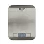 Cook Concept KU6610 Balance culinaire électronique Digitale rectangulaire 5kg INOX Gris H1,8 x 14 x 18 cm